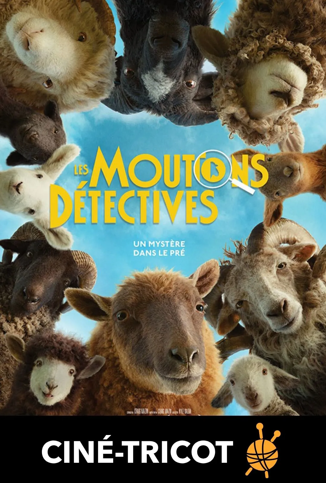 Les moutons détectives-Ciné-Tricot